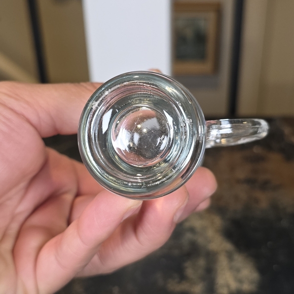 Vintage Miniature Glass Mug | Made in France Espresso Cup or Liqueur Shot - Picture 5 of 8